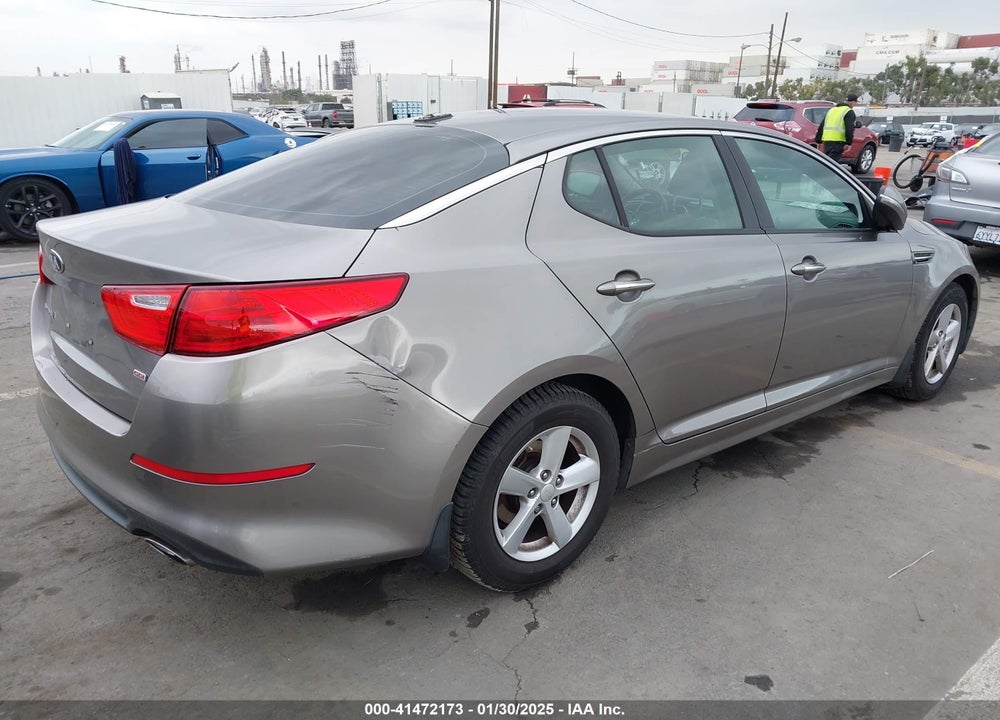 2015 KIA OPTIMA LX VIN: 5XXGM4A74FG367478