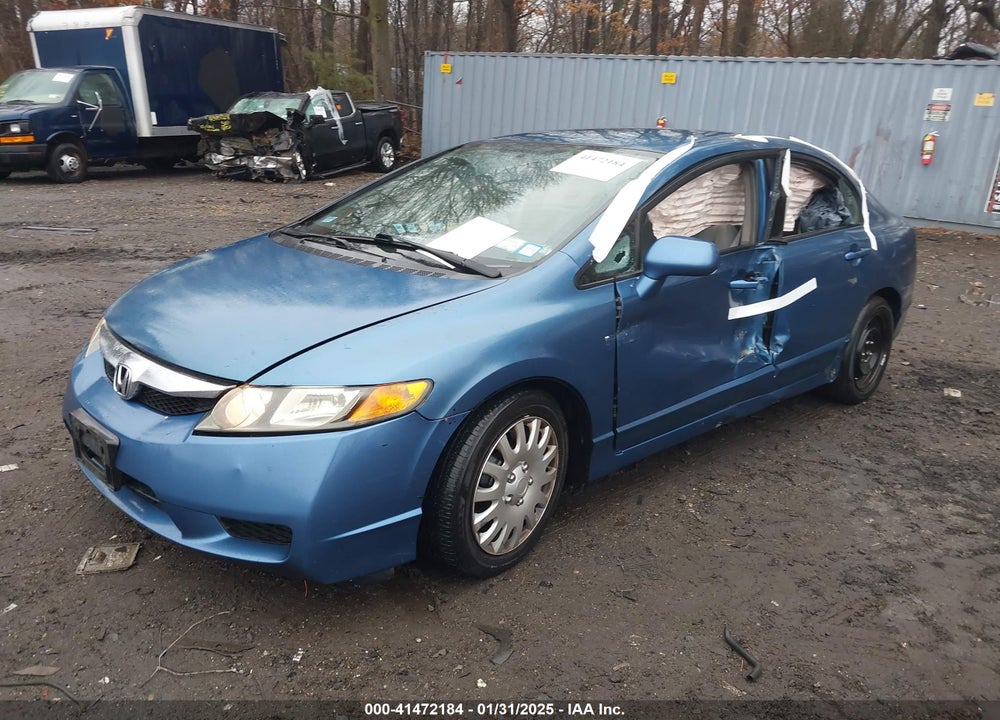 2010 HONDA CIVIC VIN: 2HGFA1F51AH568353