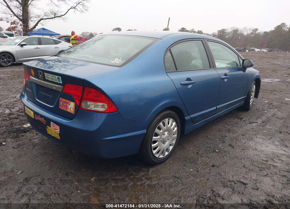 2010 HONDA CIVIC VIN: 2HGFA1F51AH568353