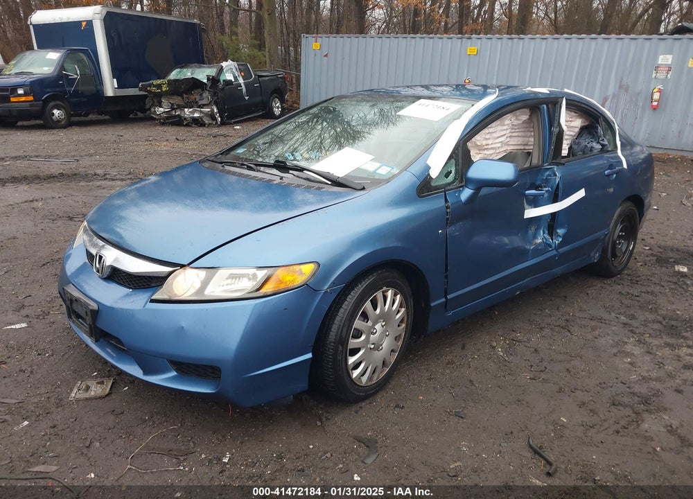 2010 HONDA CIVIC VIN: 2HGFA1F51AH568353