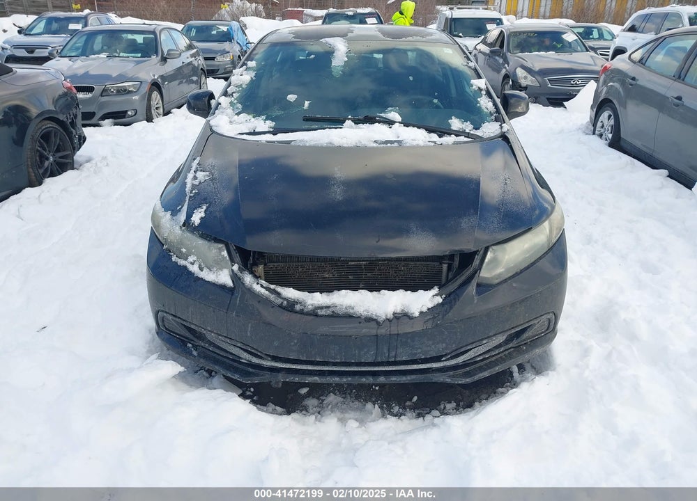 2013 HONDA CIVIC LX VIN: 2HGFB2F56DH524386