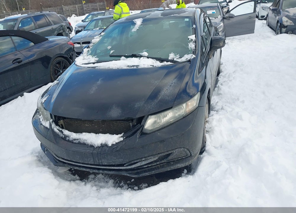 2013 HONDA CIVIC LX VIN: 2HGFB2F56DH524386