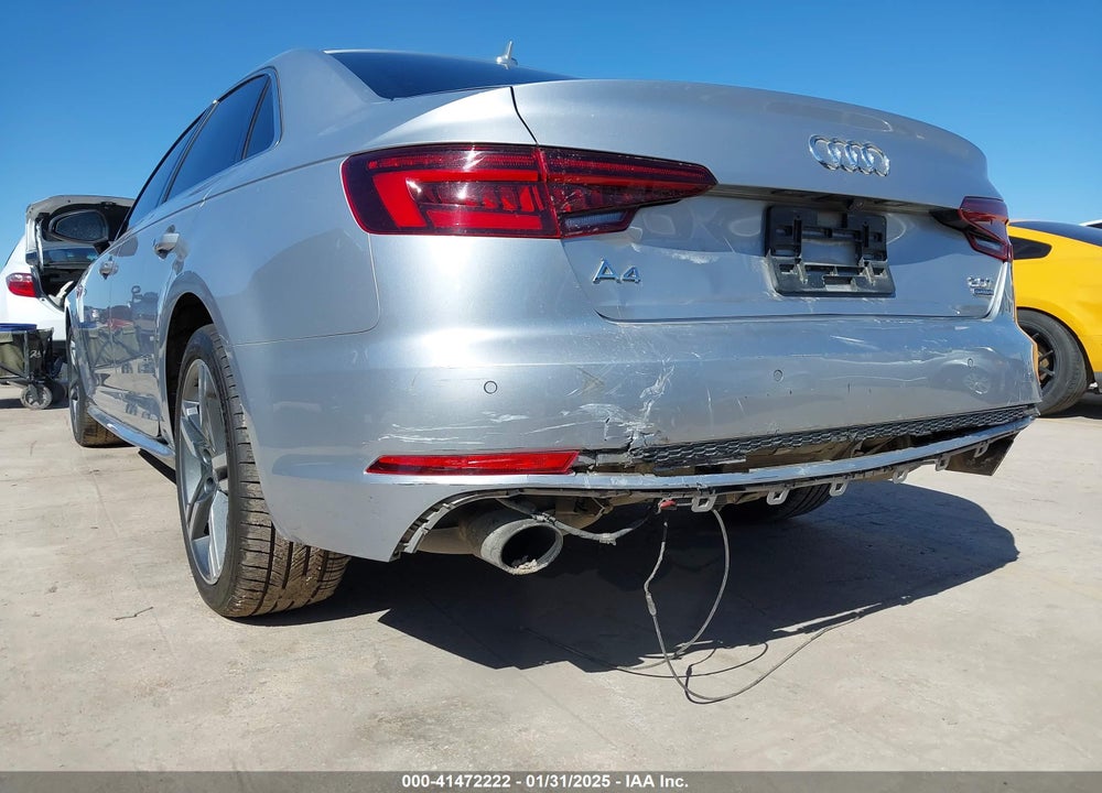 2018 AUDI A4 VIN: WAUENAF41JA164731