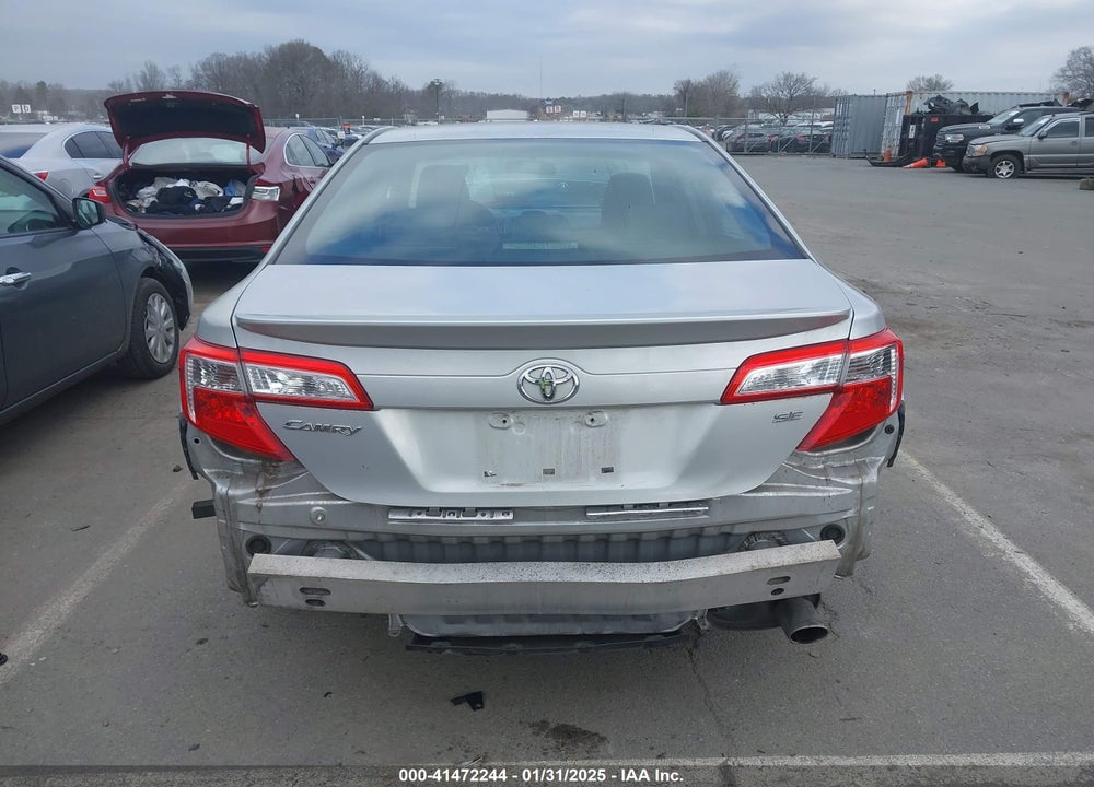 2013 TOYOTA CAMRY SE VIN: 4T1BF1FK2DU253434