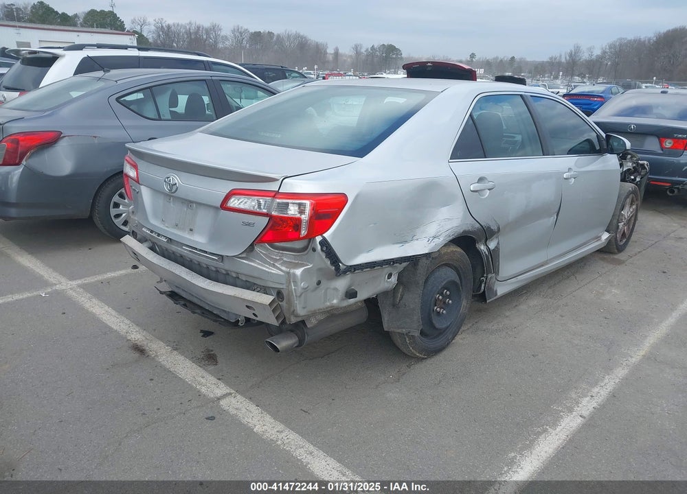 2013 TOYOTA CAMRY SE VIN: 4T1BF1FK2DU253434