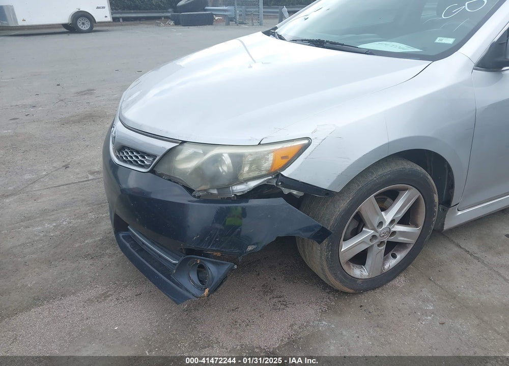 2013 TOYOTA CAMRY SE VIN: 4T1BF1FK2DU253434