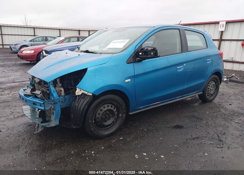 2017 MITSUBISHI MIRAGE ES VIN: ML32A3HJ2HH002112