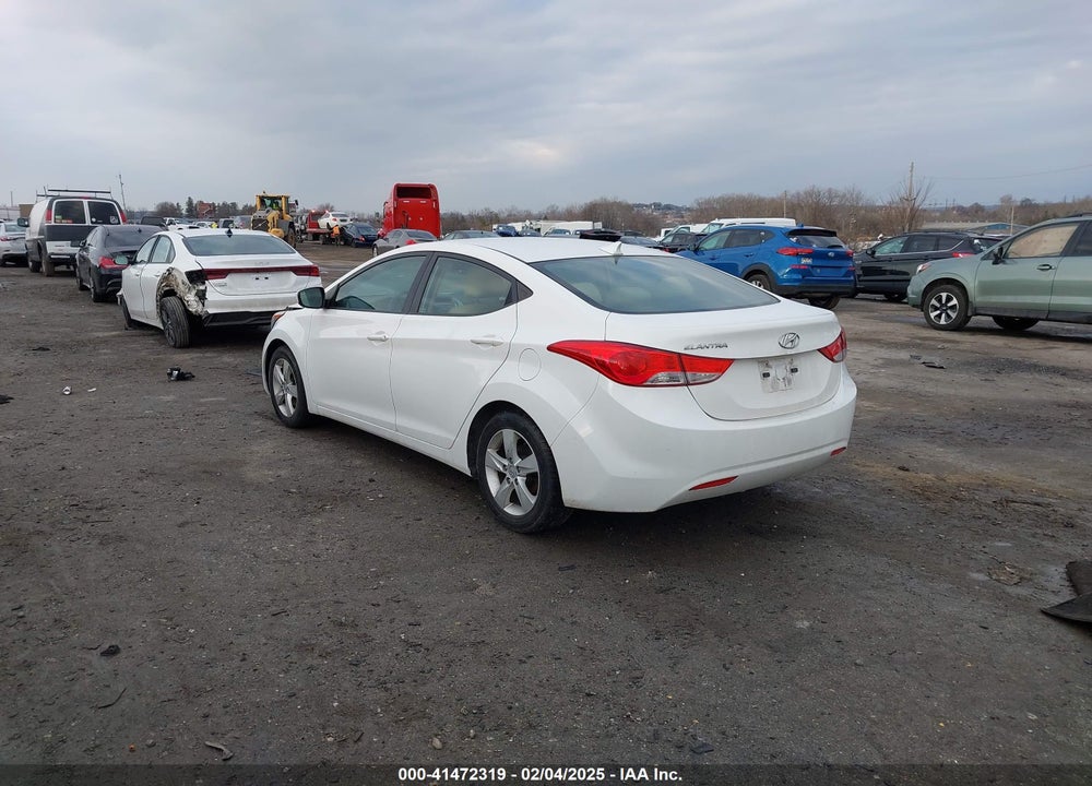 2011 HYUNDAI ELANTRA GLS VIN: 5NPDH4AEXBH031676