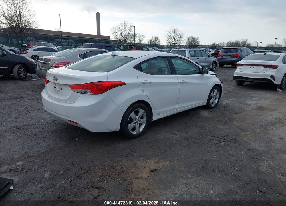 2011 HYUNDAI ELANTRA GLS VIN: 5NPDH4AEXBH031676