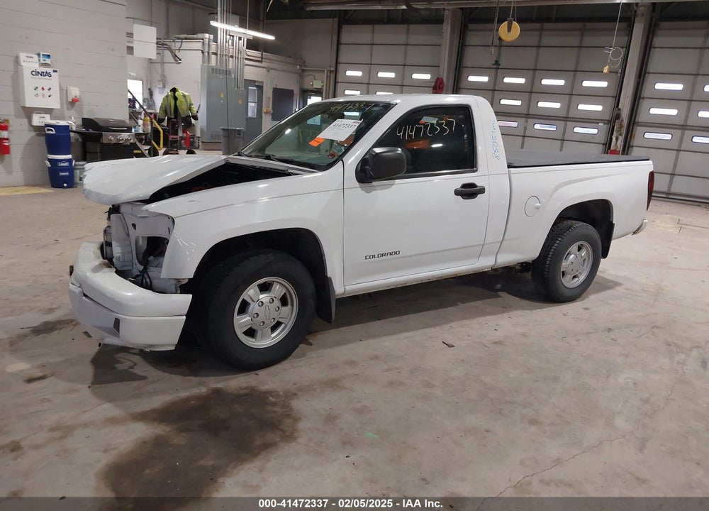 2005 CHEVROLET COLORADO VIN: 1GCCS148758281543