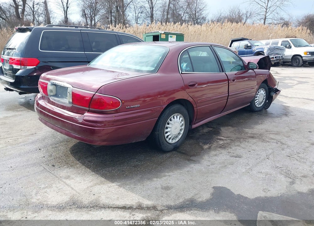 2002 BUICK LESABRE CUSTOM VIN: 1G4HP54KX24121617