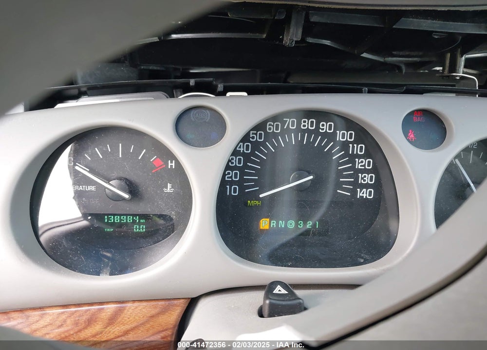 2002 BUICK LESABRE CUSTOM VIN: 1G4HP54KX24121617