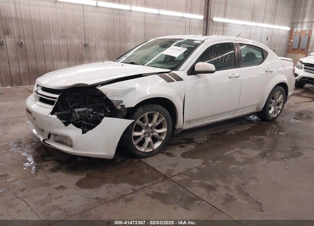 2014 DODGE AVENGER VIN: 1C3CDZBG9EN165415