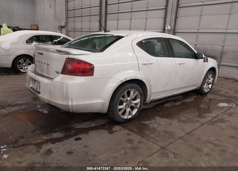 2014 DODGE AVENGER VIN: 1C3CDZBG9EN165415