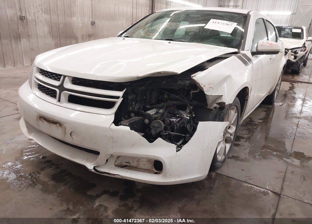 2014 DODGE AVENGER VIN: 1C3CDZBG9EN165415