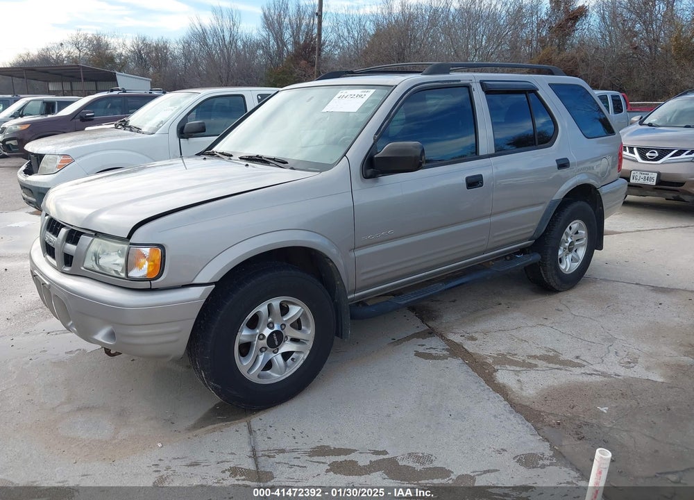 2004 ISUZU RODEO S 3.2L V6 VIN: 4S2CK58W344311048