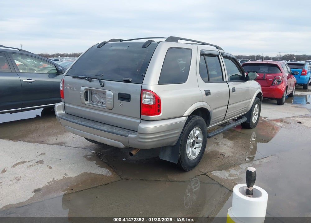 2004 ISUZU RODEO S 3.2L V6 VIN: 4S2CK58W344311048