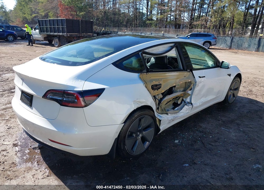 2021 TESLA MODEL 3 VIN: 5YJ3E1EA0MF099013