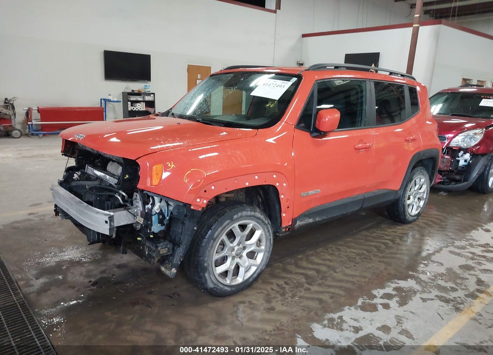 2017 JEEP RENEGADE LATITUDE 4X4 VIN: ZACCJBBB6HPF22254