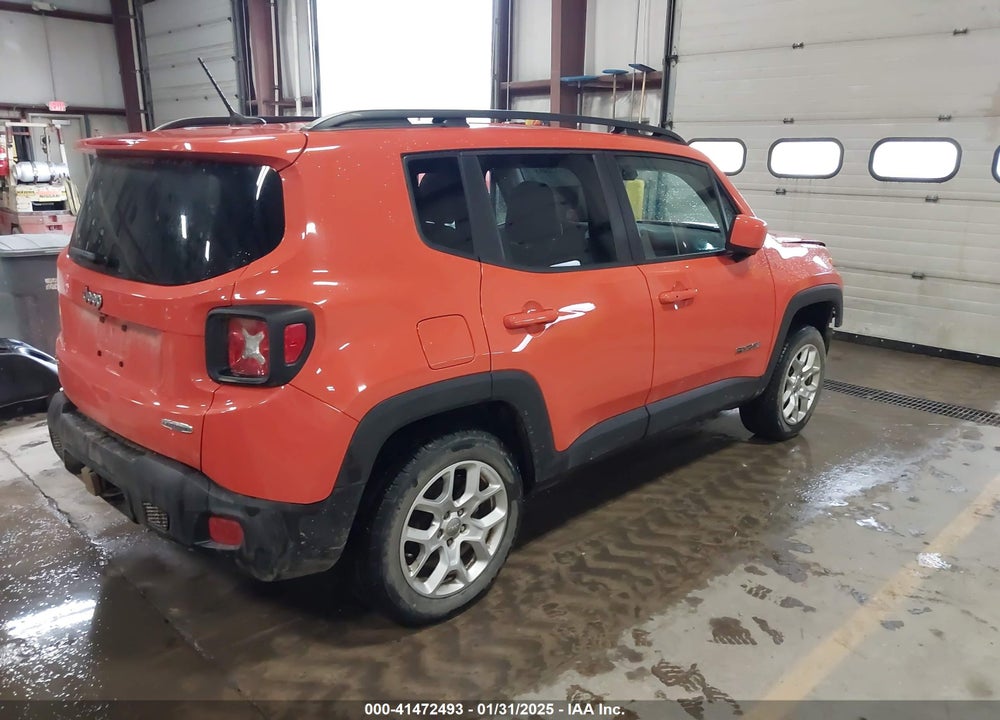 2017 JEEP RENEGADE LATITUDE 4X4 VIN: ZACCJBBB6HPF22254