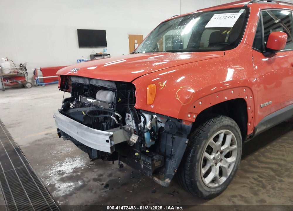 2017 JEEP RENEGADE LATITUDE 4X4 VIN: ZACCJBBB6HPF22254