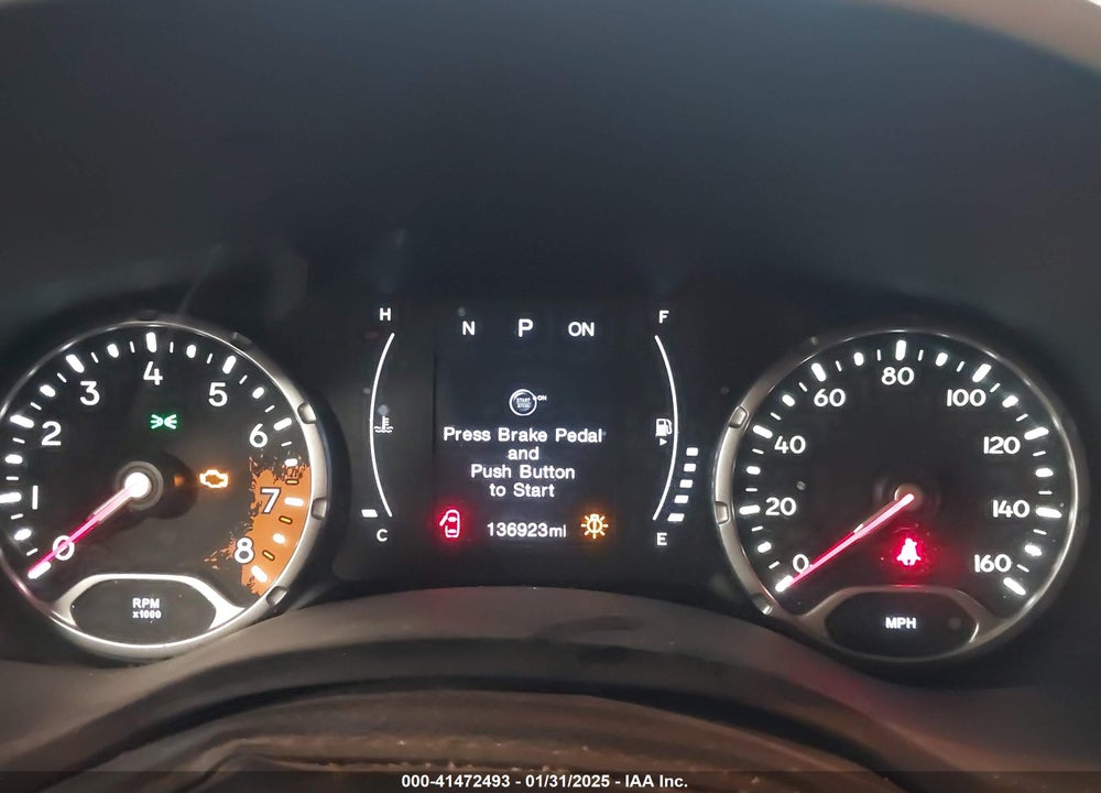 2017 JEEP RENEGADE LATITUDE 4X4 VIN: ZACCJBBB6HPF22254