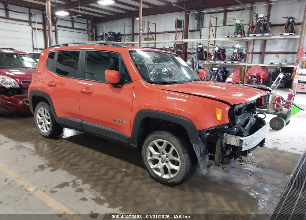 2017 JEEP RENEGADE LATITUDE 4X4 VIN: ZACCJBBB6HPF22254