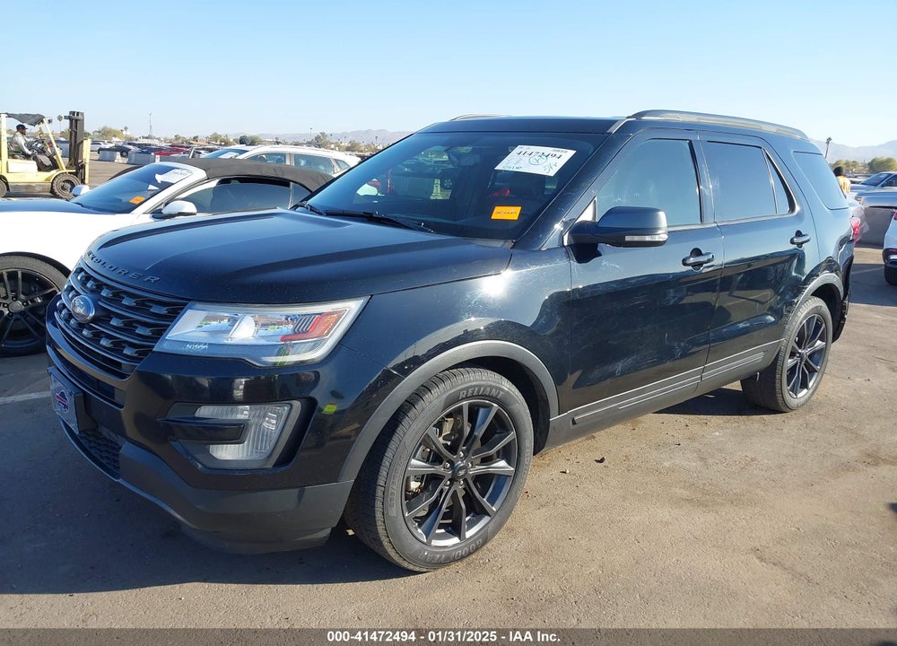2017 FORD EXPLORER XLT VIN: 1FM5K7D85HGC22041