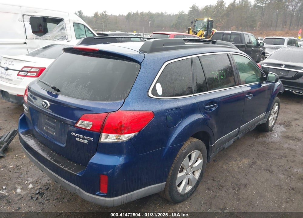 2011 SUBARU OUTBACK 2.5I PREMIUM VIN: 4S4BRBGCXB3313967