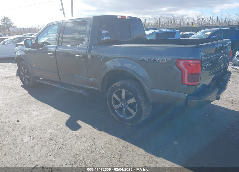 2016 FORD F-150 VIN: 1FTEW1EG2GFD47529