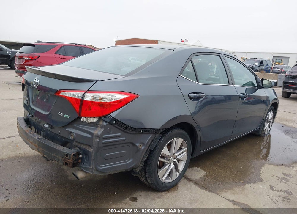 2015 TOYOTA COROLLA LE ECO PLUS VIN: 5YFBPRHE8FP343601