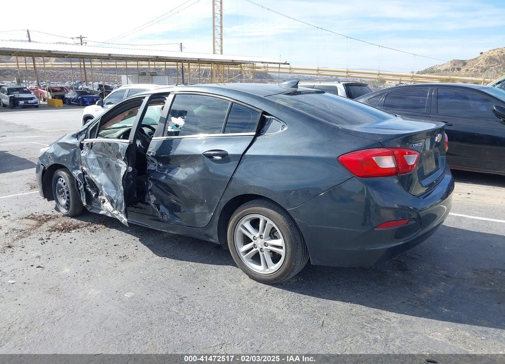 2018 CHEVROLET CRUZE LT AUTO VIN: 1G1BE5SM1J7150725
