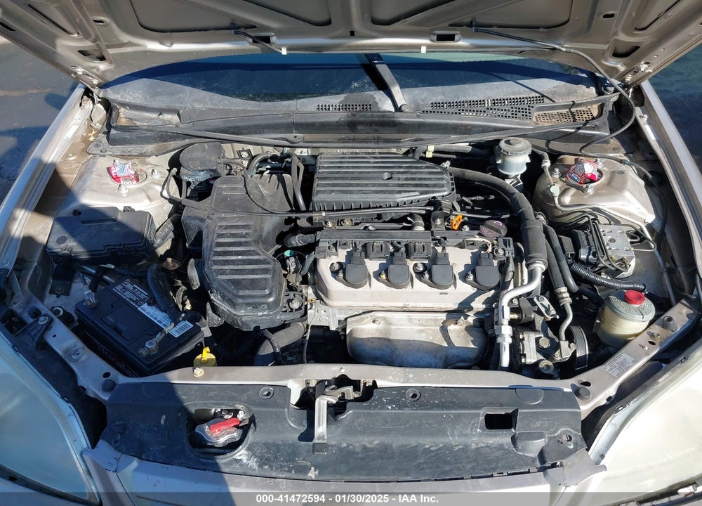2002 HONDA CIVIC EX VIN: JHMES26792S001525
