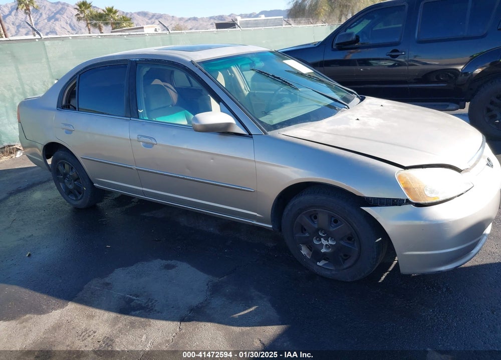 2002 HONDA CIVIC EX VIN: JHMES26792S001525