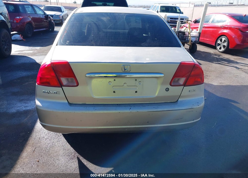 2002 HONDA CIVIC EX VIN: JHMES26792S001525