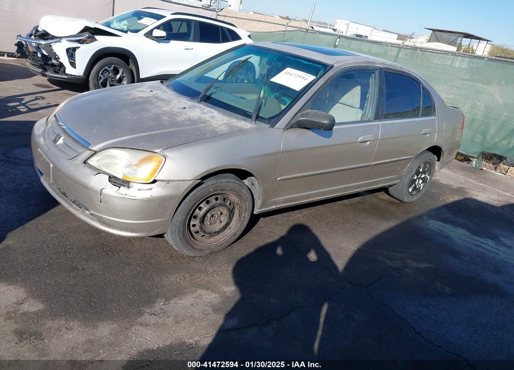 2002 HONDA CIVIC EX VIN: JHMES26792S001525