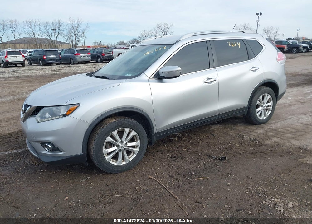 2014 NISSAN ROGUE SV VIN: 5N1AT2MK1EC767814