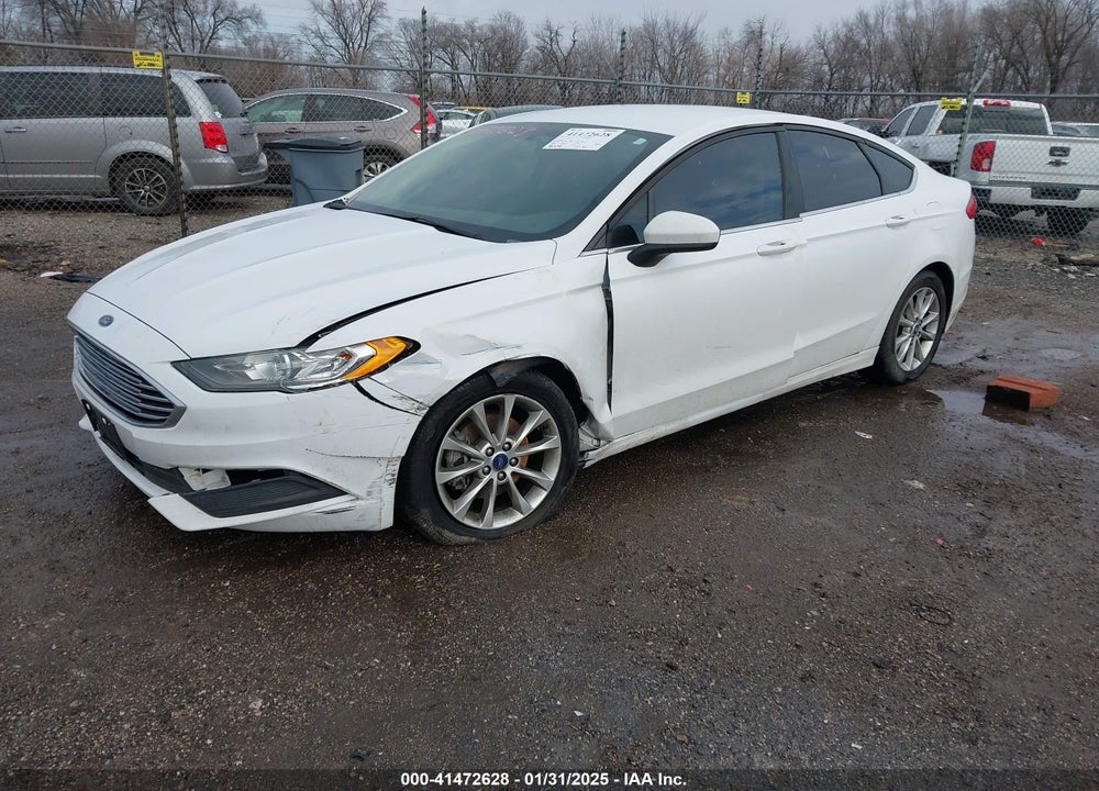 2017 FORD FUSION VIN: 3FA6P0H78HR117799