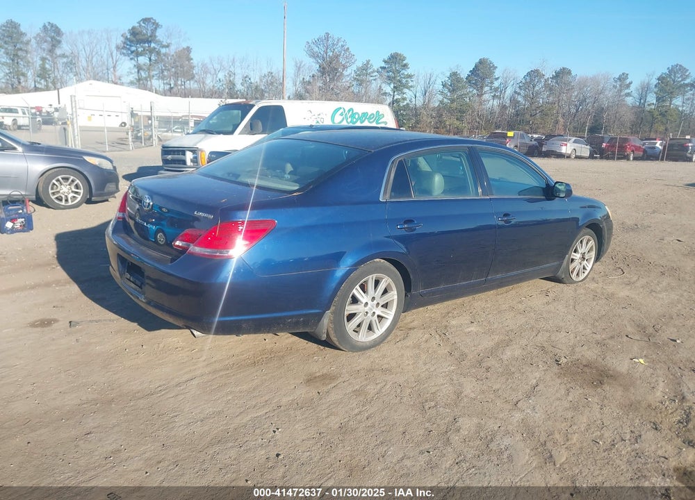 2006 TOYOTA AVALON LIMITED VIN: 4T1BK36B66U077742