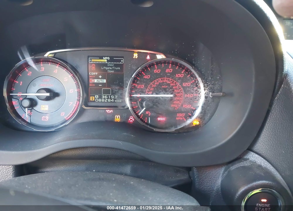 2015 SUBARU WRX STI VIN: JF1VA2P61F9807002