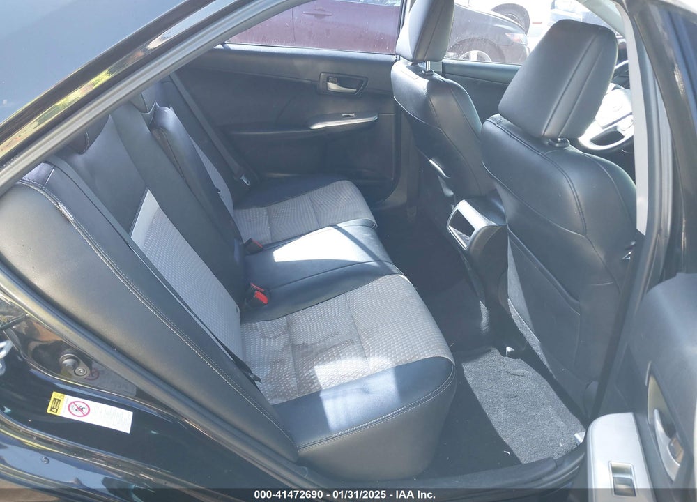 2014 TOYOTA CAMRY SE VIN: 4T1BF1FK7EU771881