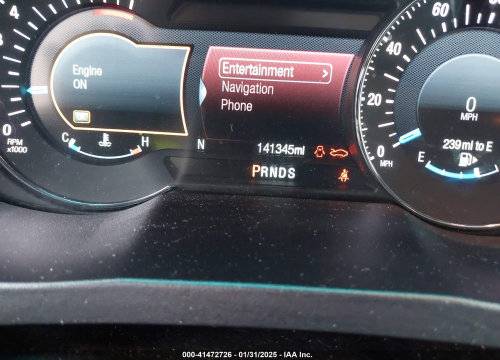 2016 FORD EXPLORER PLATINUM VIN: 1FM5K8HT5GGD24426