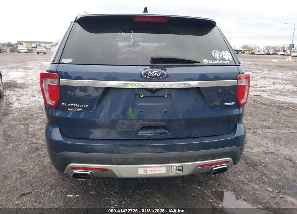2016 FORD EXPLORER PLATINUM VIN: 1FM5K8HT5GGD24426