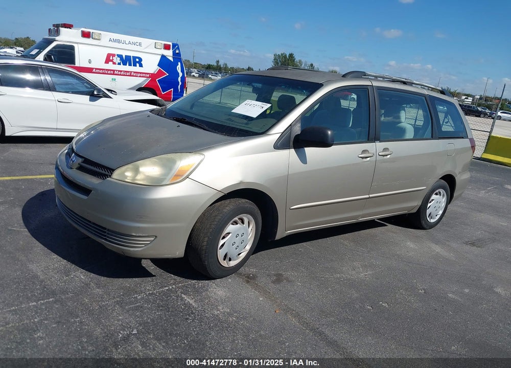 2005 TOYOTA SIENNA CE VIN: 5TDZA23C65S309739