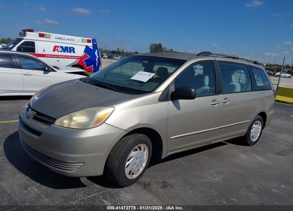 2005 TOYOTA SIENNA CE VIN: 5TDZA23C65S309739