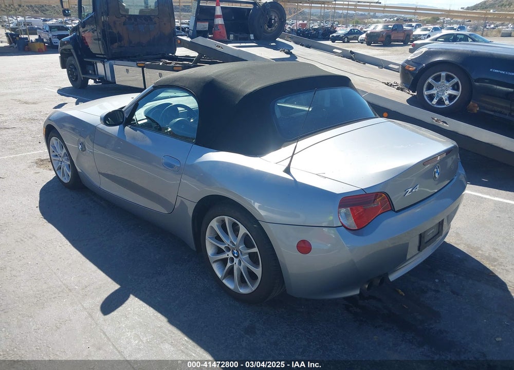 2006 BMW Z4 3.0I VIN: 4USBU33556LW68934