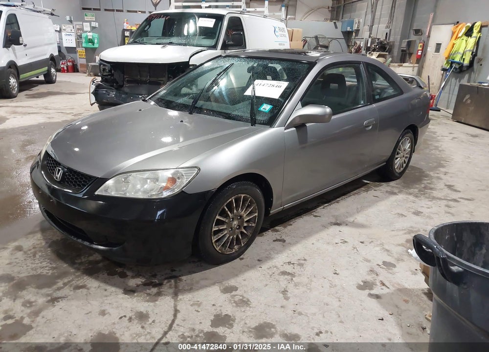 2005 HONDA CIVIC EX VIN: 1HGEM22945L066768
