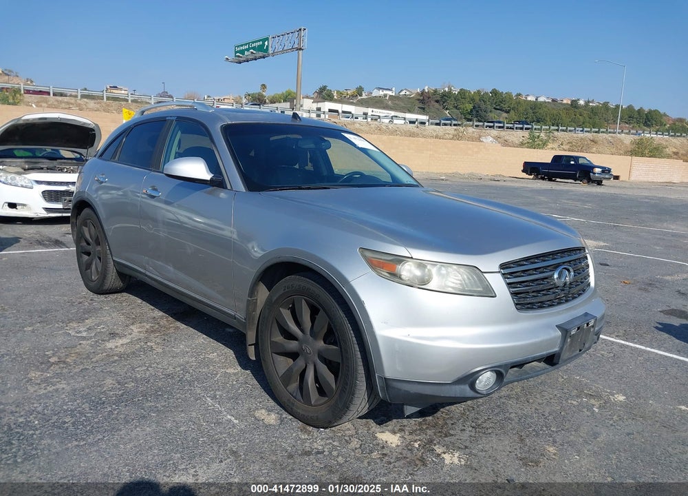 2005 INFINITI FX35 VIN: JNRAS08U45X107914