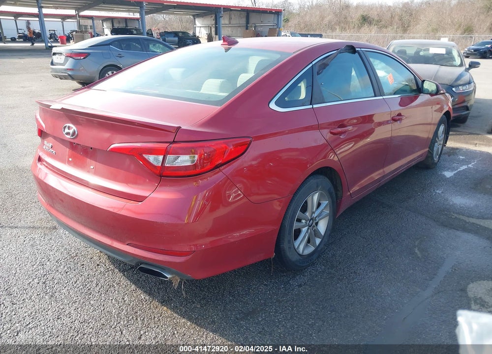 2017 HYUNDAI SONATA VIN: 5NPE24AF4HH439856