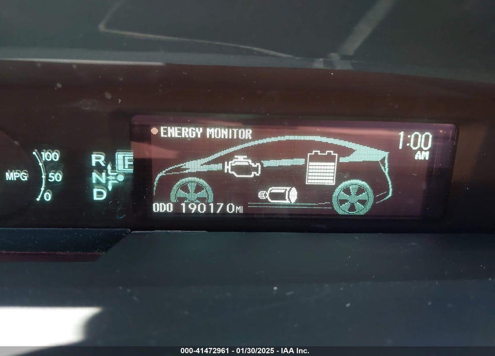 2011 TOYOTA PRIUS VIN: JTDKN3DU9B5349947